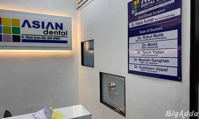 Asian Dental Clinic in Dhakoli Zirakpur