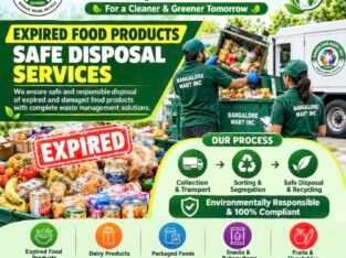 Expired Food Products Safely Disposal Services