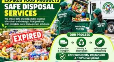 Expired Food Products Safely Disposal Services