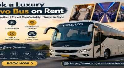 Book A Luxury Volvo Bus On Rent: Comfortable ride
