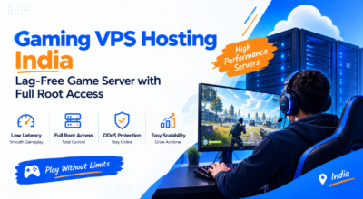 Gaming VPS Hosting India – Lag-Free Game Server