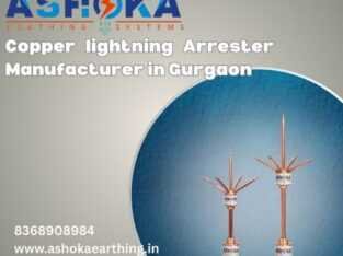 Copper Lightning Arrester Gurgaon Ashoka Earthing