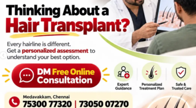 Best hair transplant in chennai