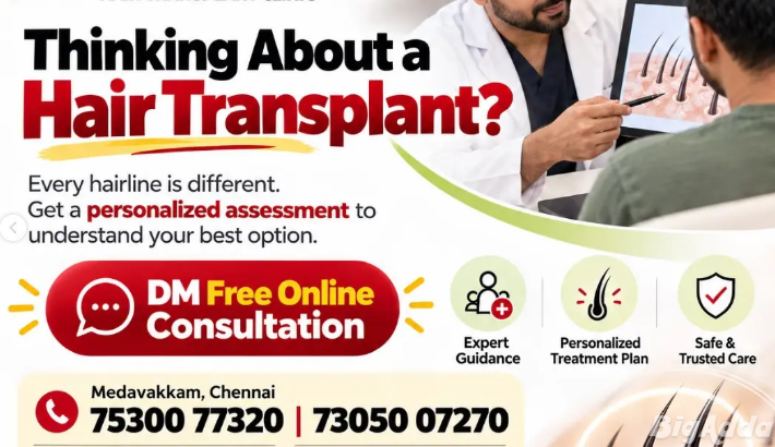 Best hair transplant in chennai