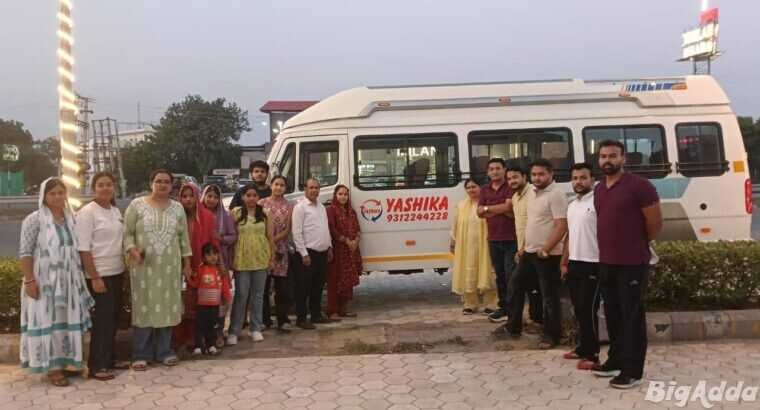 Tempo traveller hire in Noida