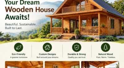 Wooden House Manufacturer in Delhi
