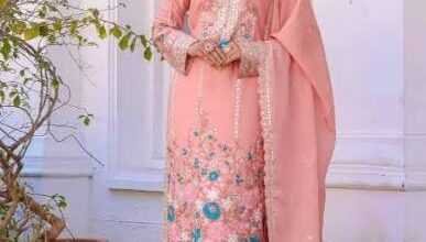 Stylish Peach Suits for Women