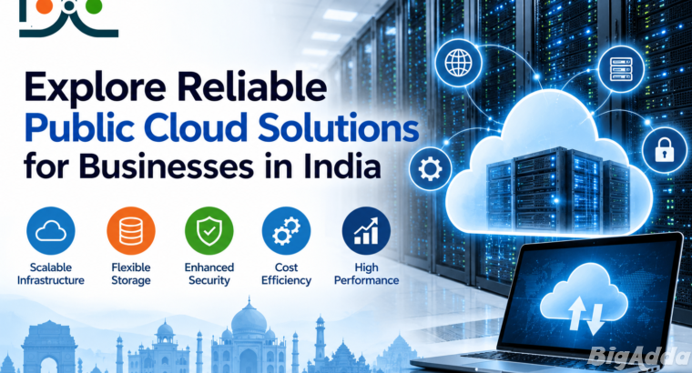 Get Public Cloud Solutions for Businesses in India