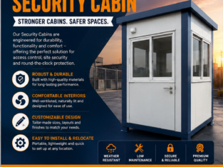 Security Cabin Price for Quality Portable Guard Ca