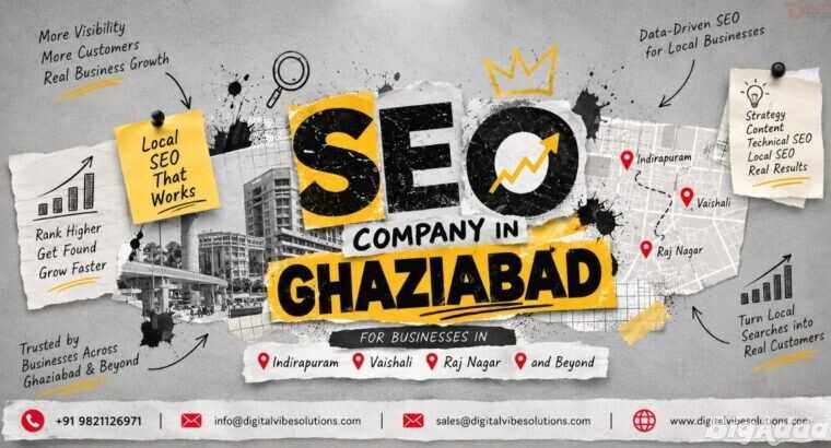 SEO Company in Ghaziabad | Technical & Local SEO S