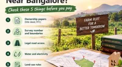 Farm Plots Near Bangalore: Verified Checks Before